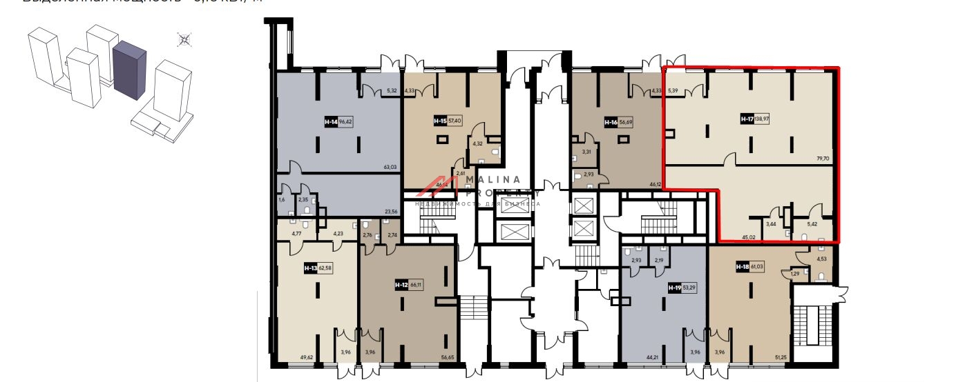 Продажа торгового помещения в жилом комплексе EVO