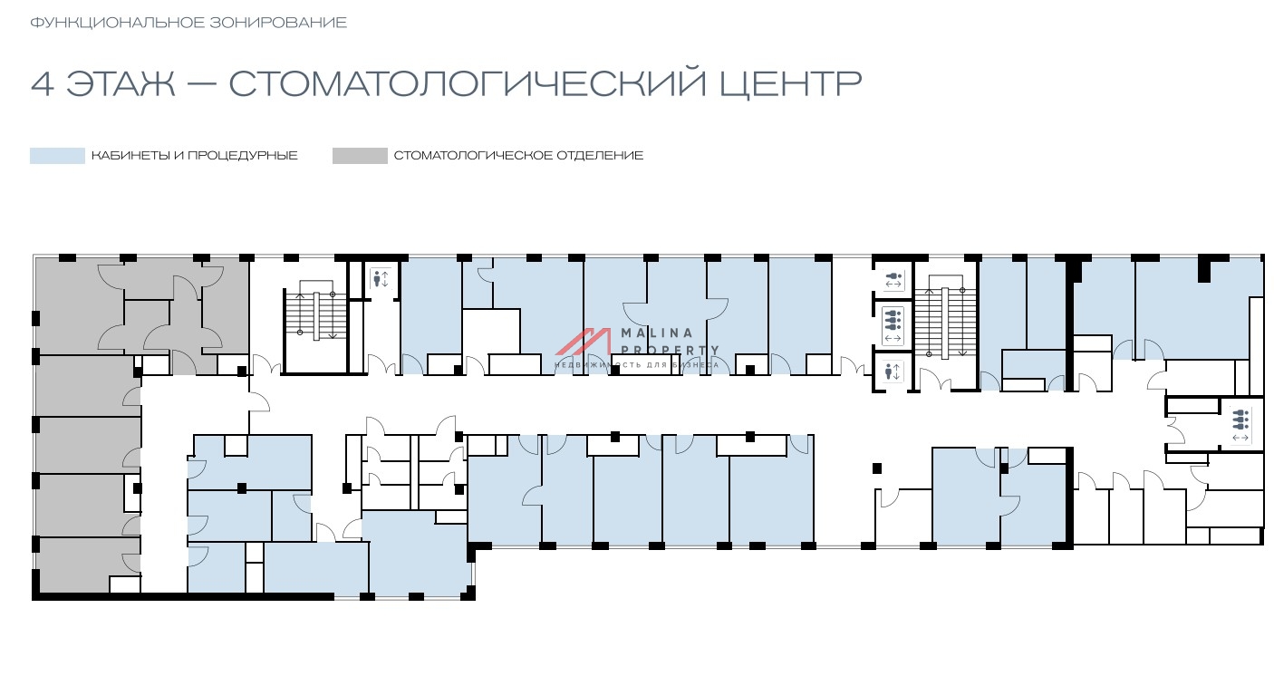 Продажа помещения под медицинский центр в Сити Строгино