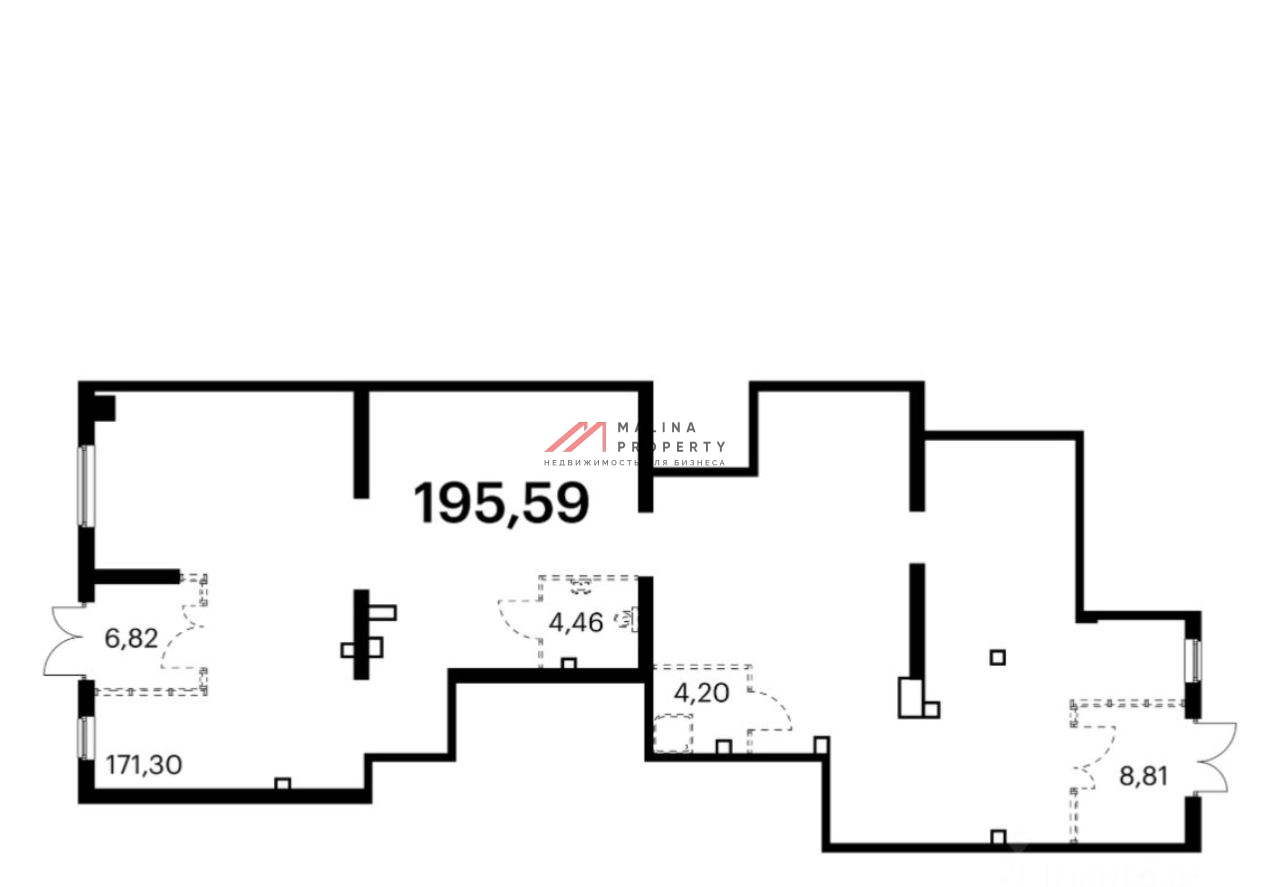 Аренда торгового помещения в  ЖК "Первый Дубровский"