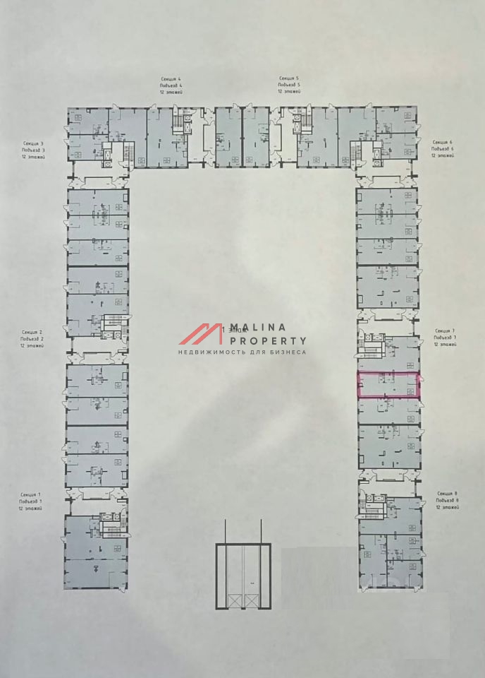 Продажа торгового помещения в ЖК "Егорово Парк" 