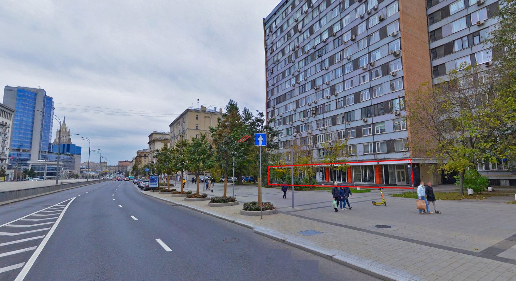 Аренда нежилого помещения на Новинском бульваре