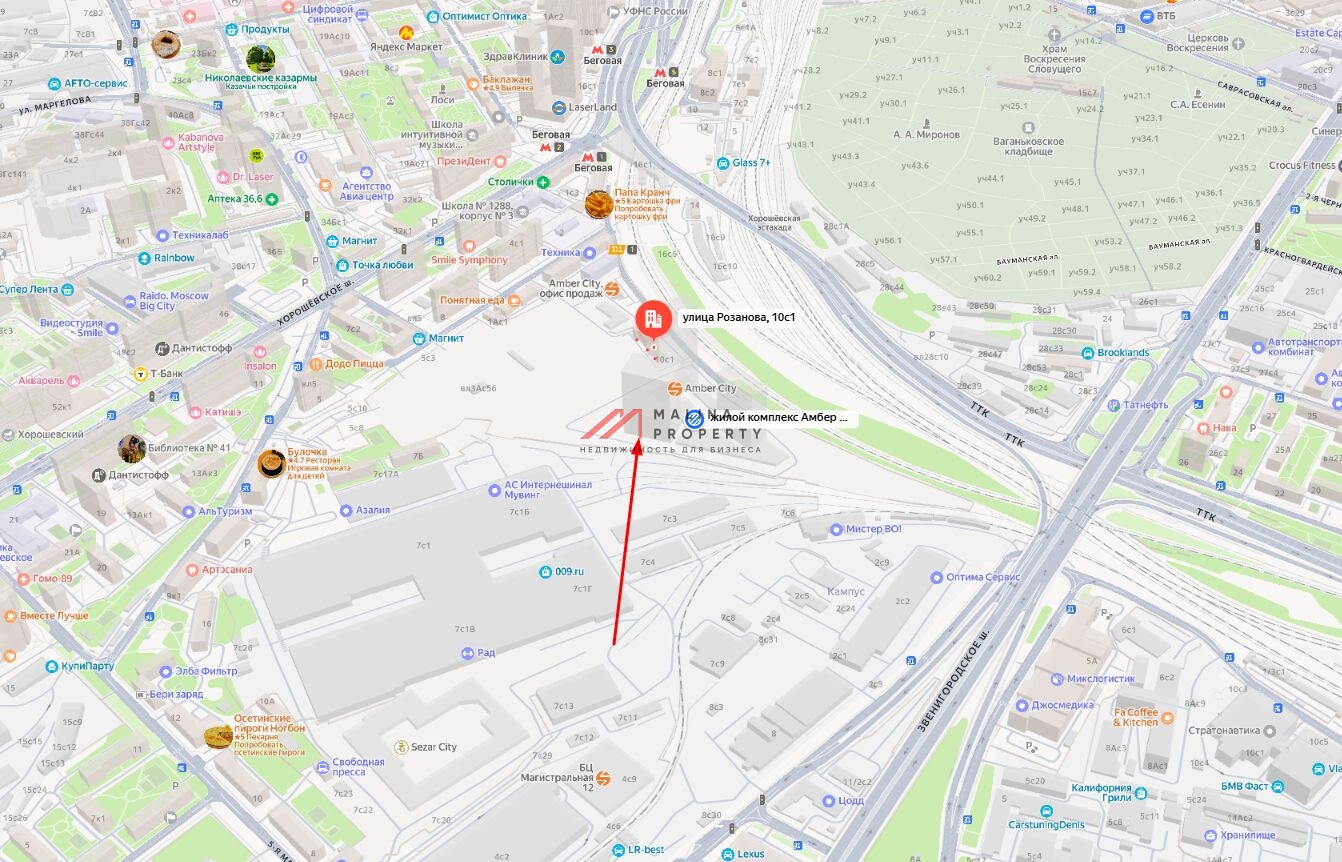 Продажа торгового помещения в ЖК "AMBER CITY"