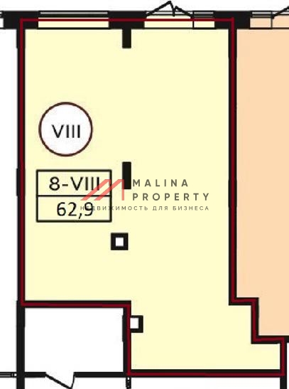 Продажа торгового помещения в ЖК "Испанские кварталы" 