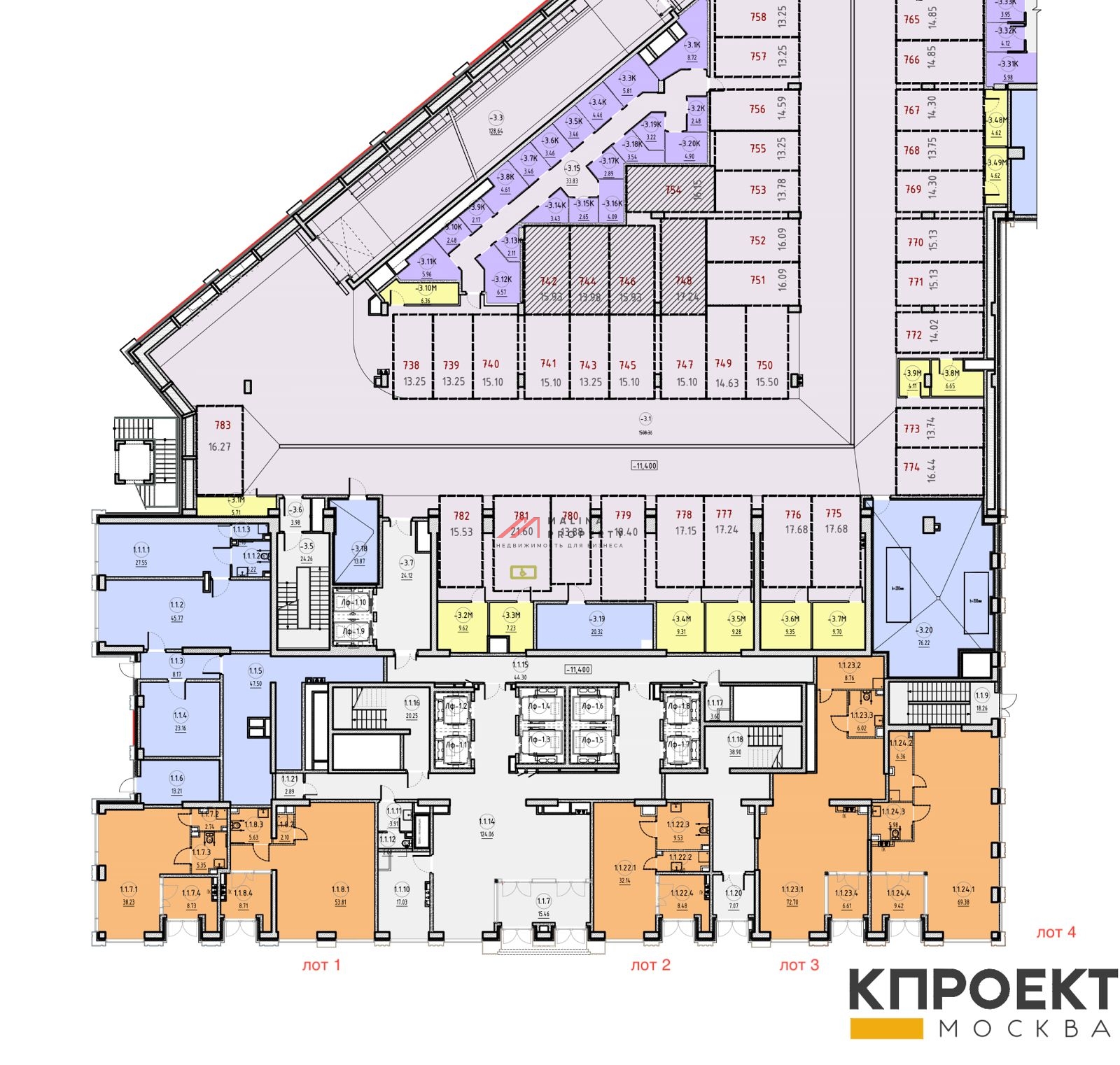 Продажа торгового помещения в ЖК "Will Towers"