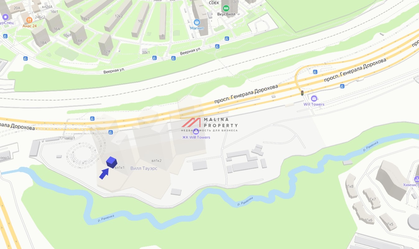 Продажа торгового помещения в ЖК "Will Towers"