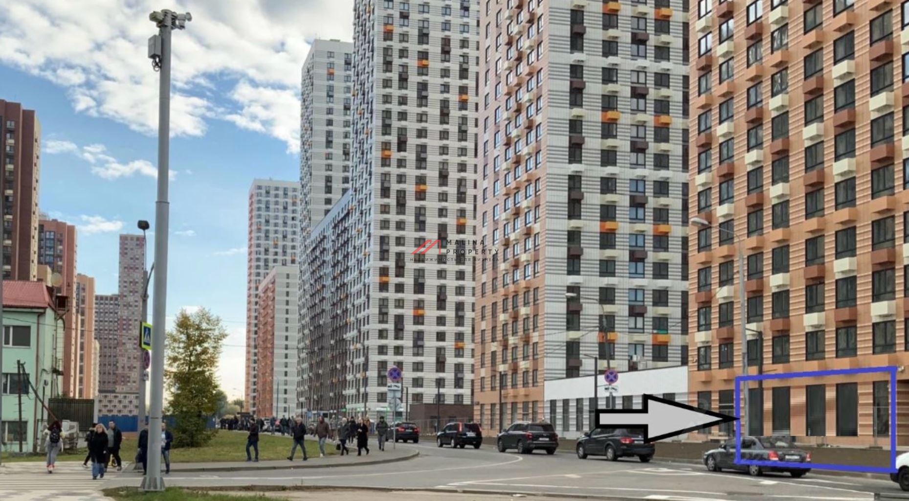 Аренда торгового помещения в ЖК "Амурский парк"