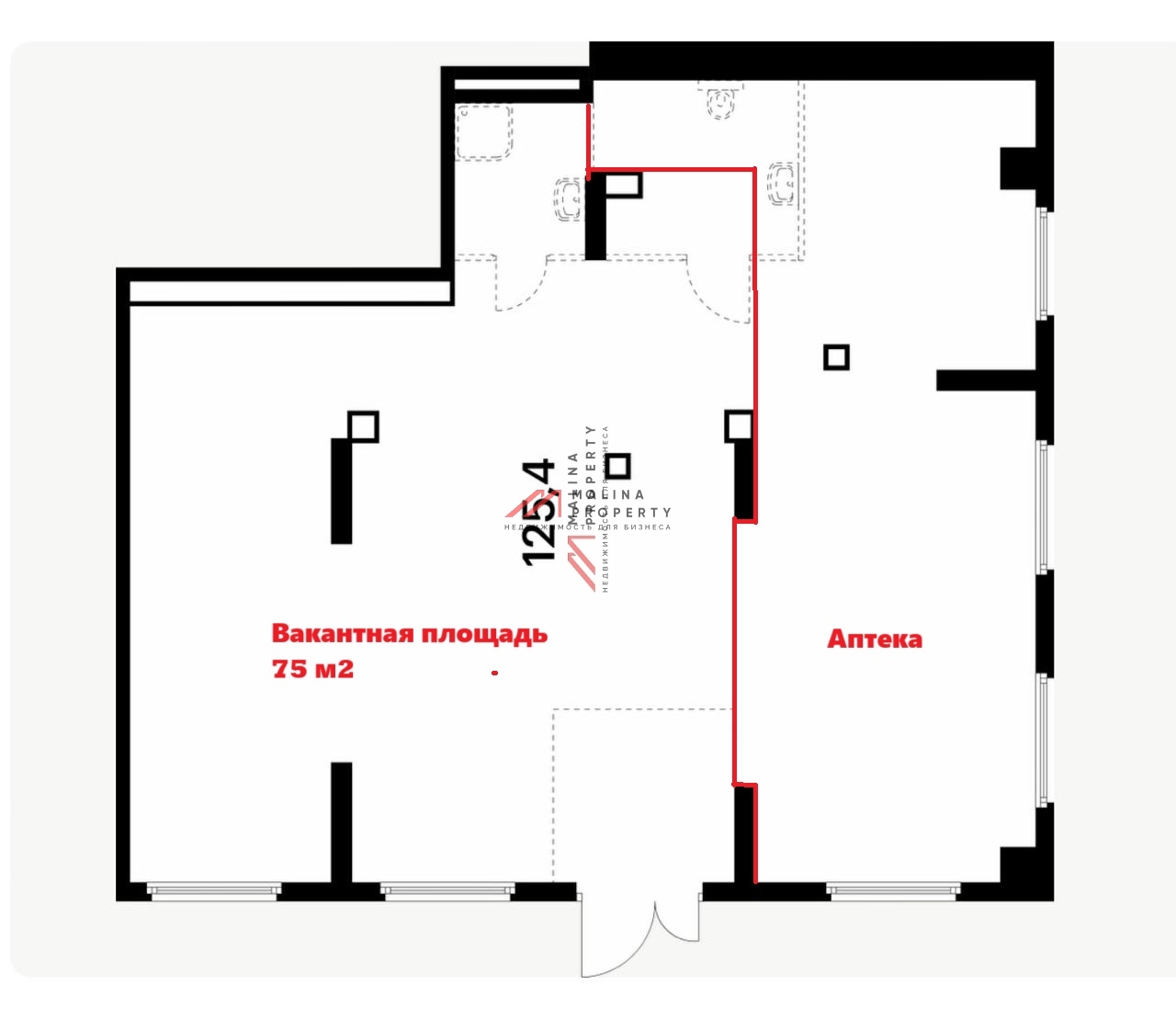 Аренда торгового помещения в ЖК "Люблинский парк"
