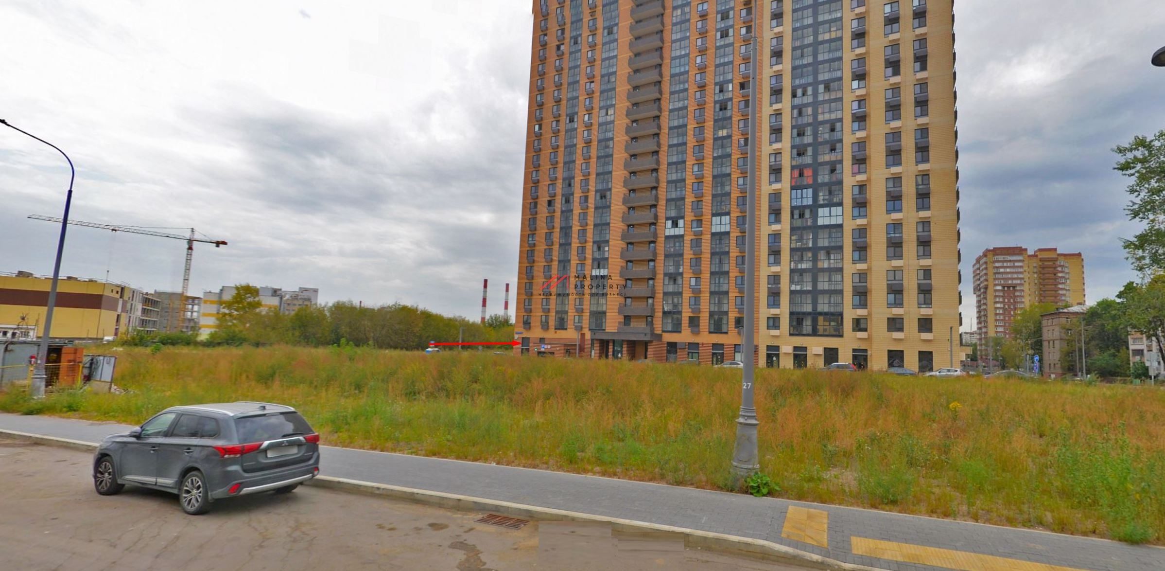 Продажа торгового помещения в новом доме на Новохохловской