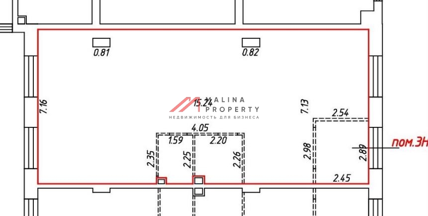Аренда торгового помещения в ЖК "Кольская 8"