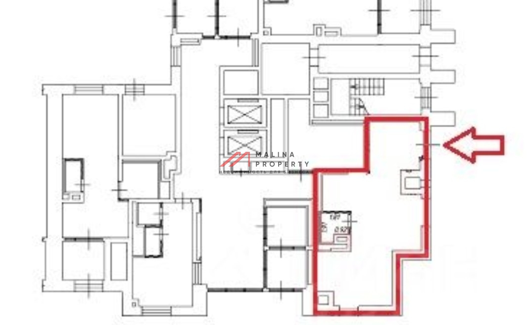 Аренда торгового помещения в новом доме