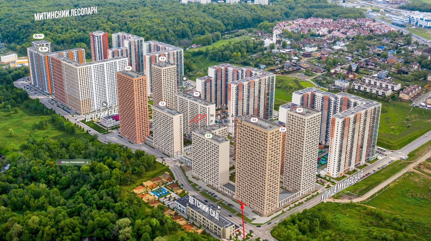 Аренда торгового помещения  в ЖК "Митинский Лес"