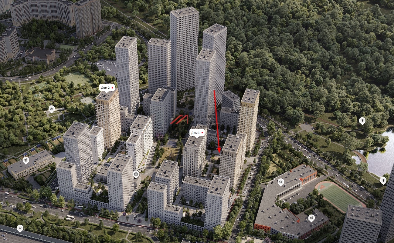 Продажа торгового помещения в ЖК "Квартал Герцена" 