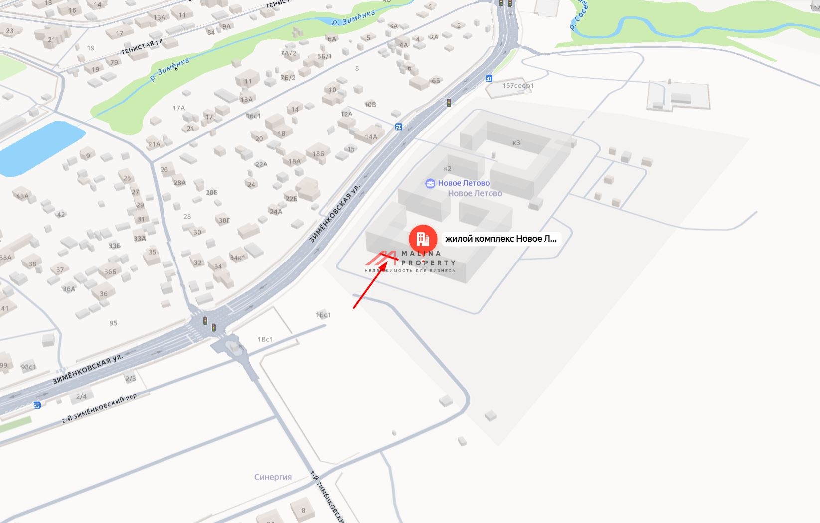 Продажа торгового помещения в ЖК "Новое Летово"