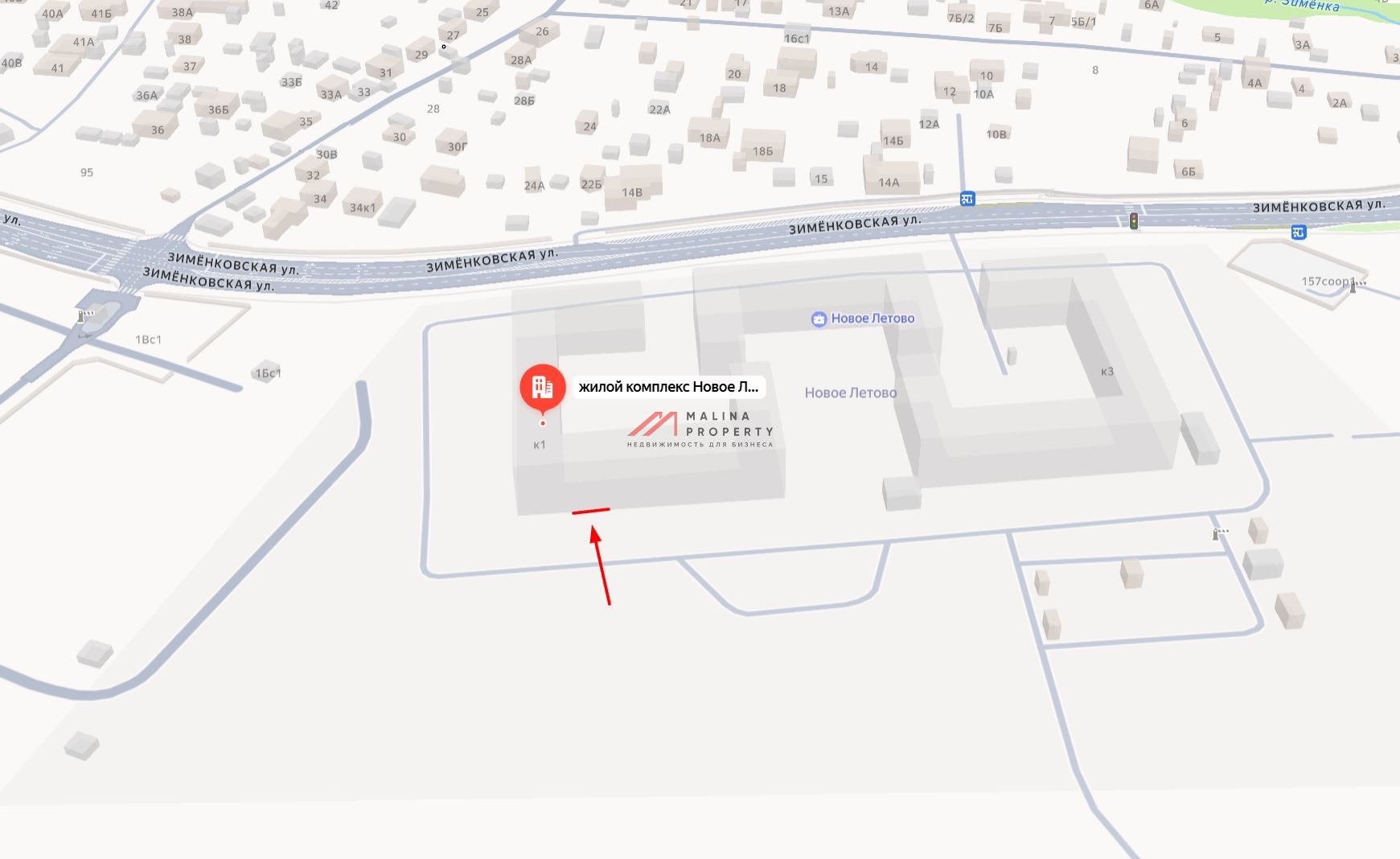 Продажа торгового помещения в ЖК "Новое Летово"