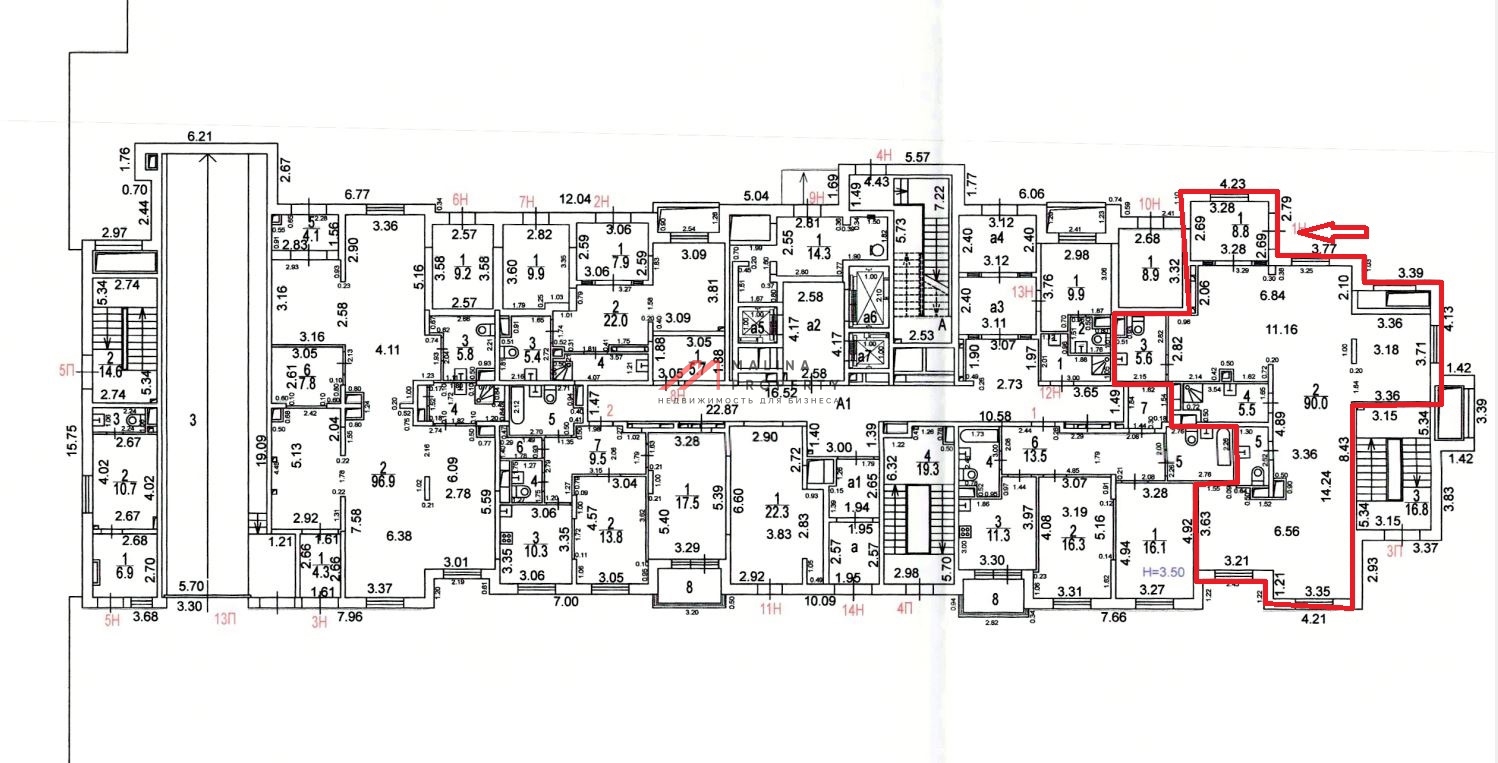 Продажа коммерческого помещения в новом жилом доме