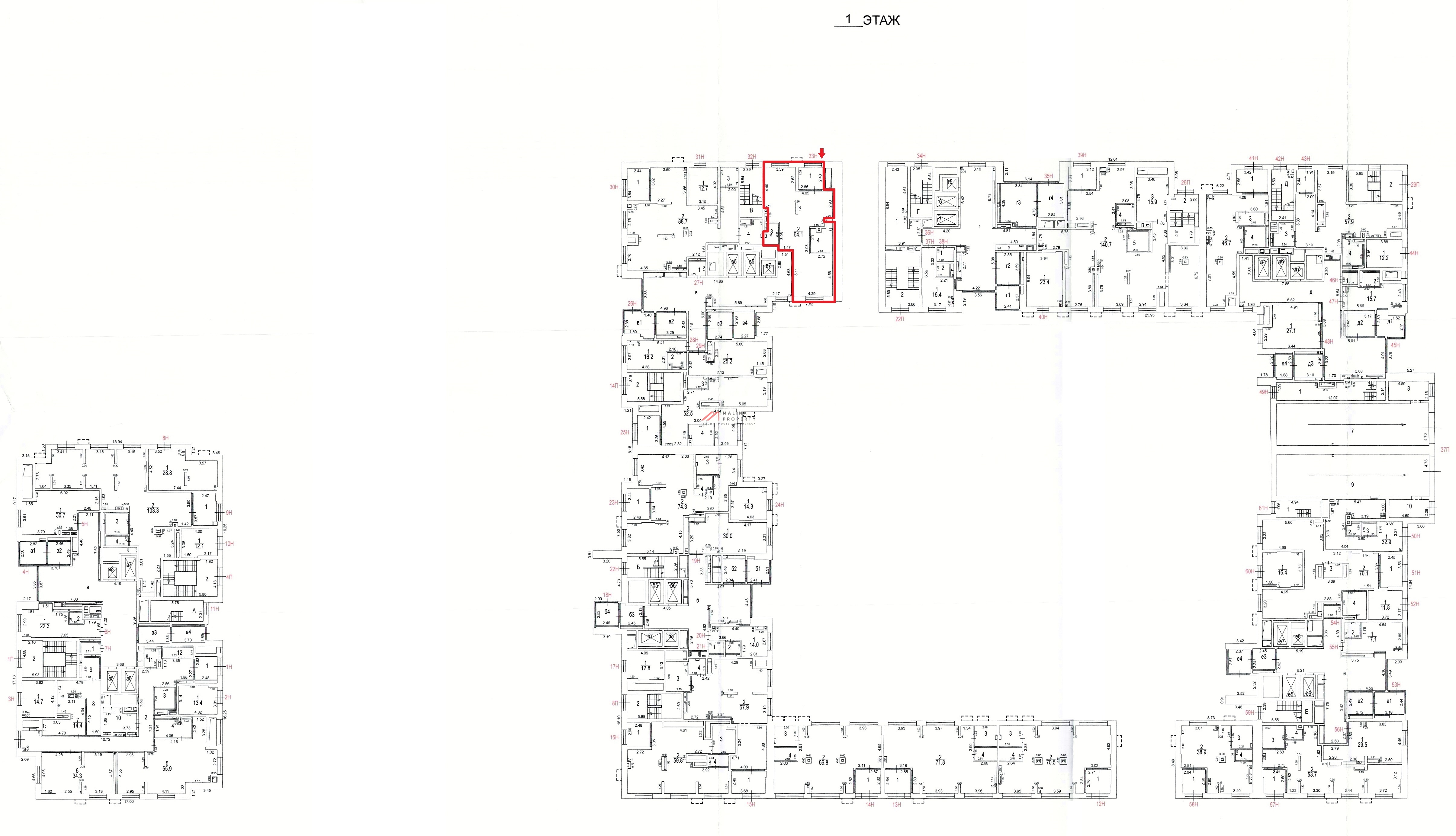 Продажа торгового помещения в новом доме