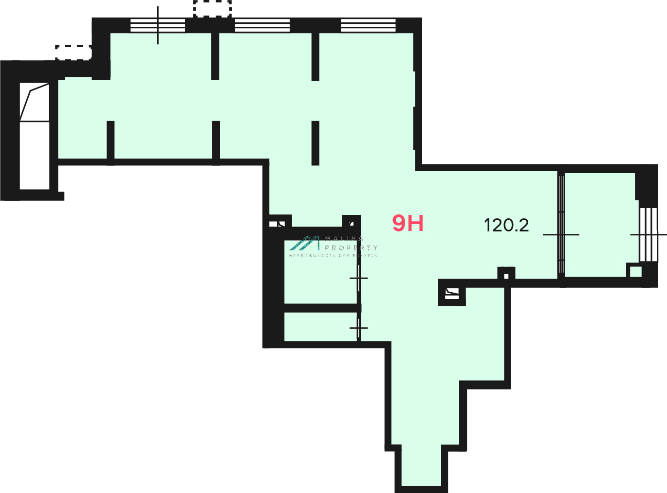 Продажа торгового помещения в новом доме