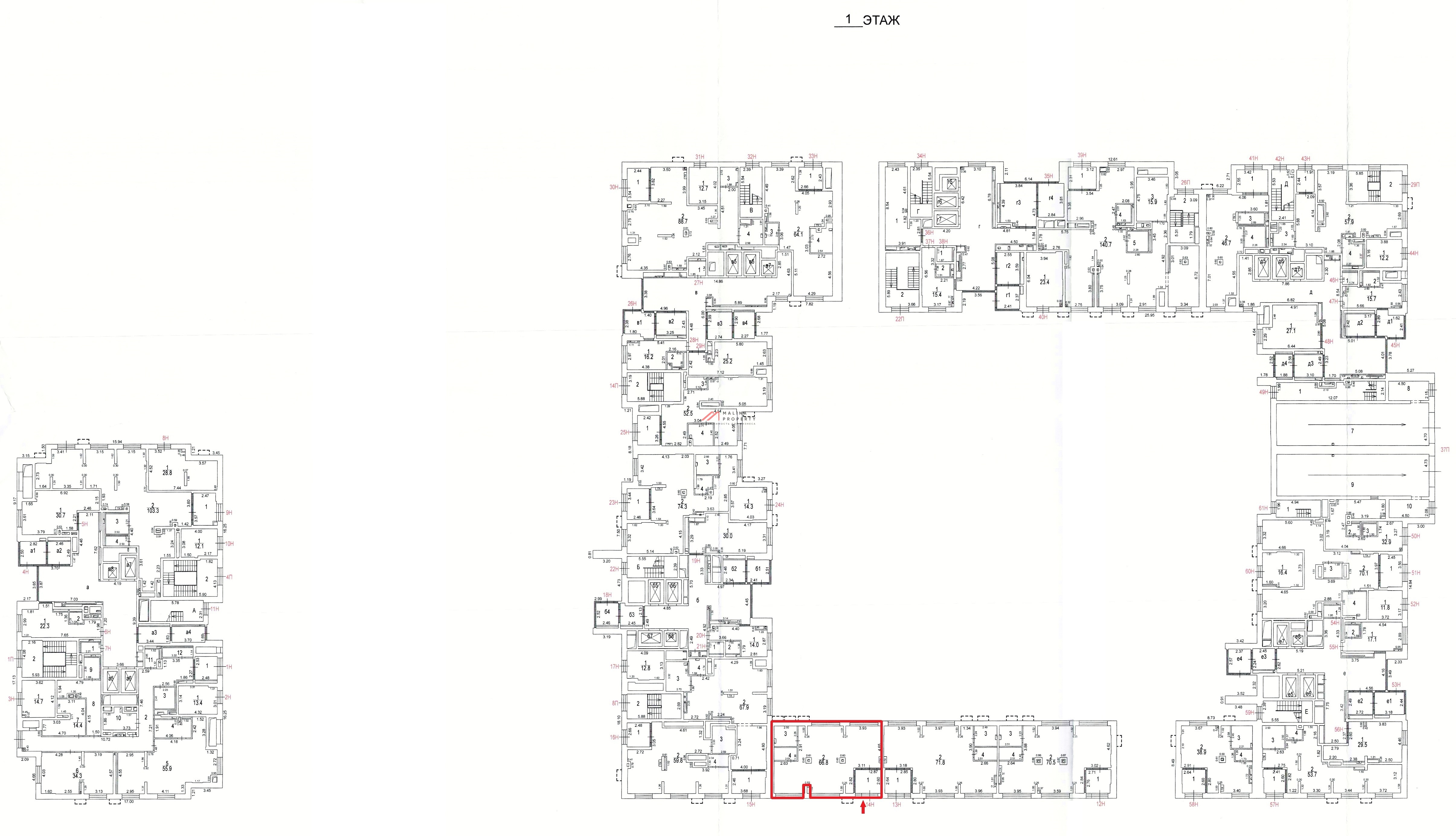 Продажа торгового помещения в новом доме