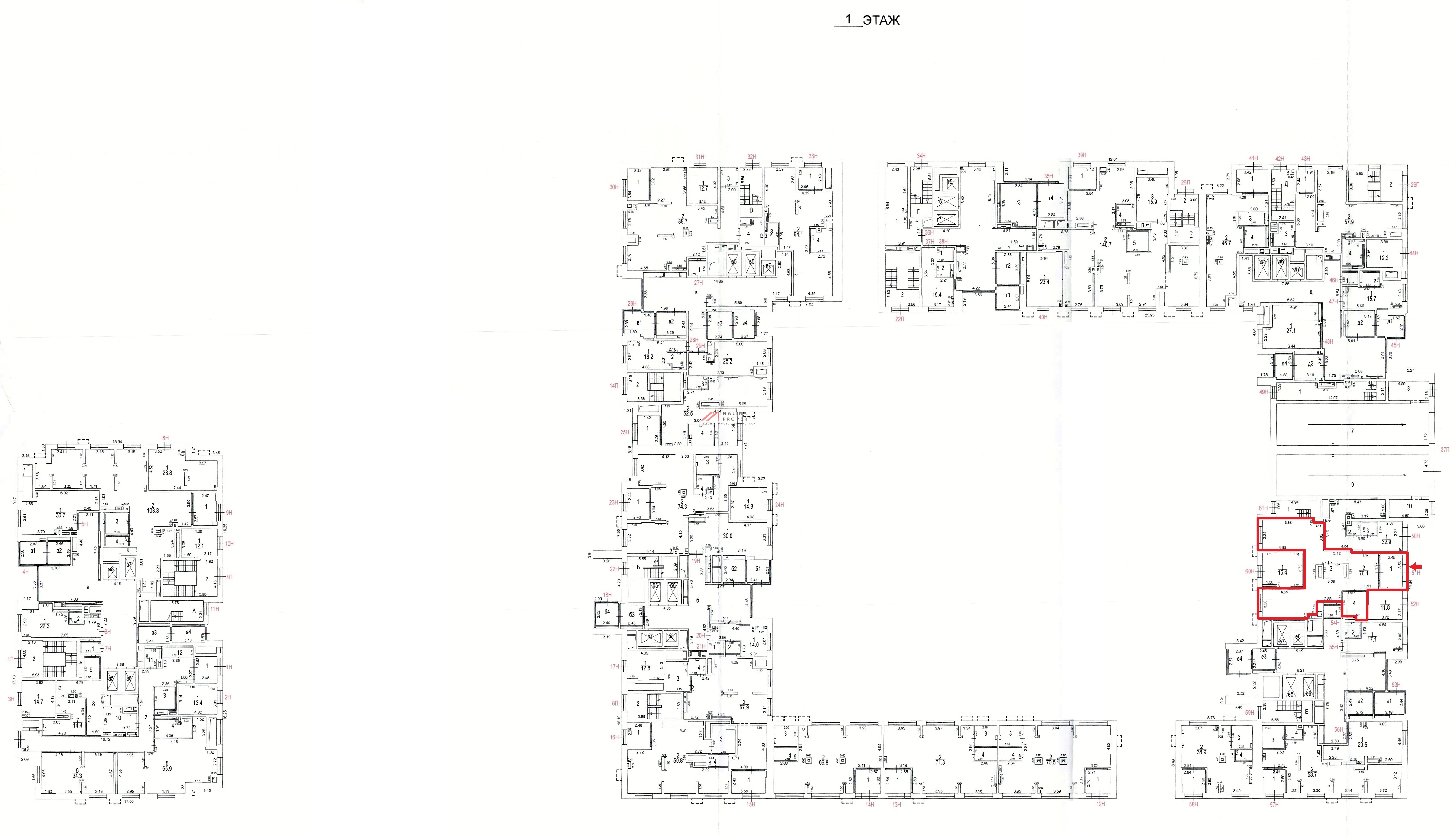 Продажа торгового помещения в новом доме