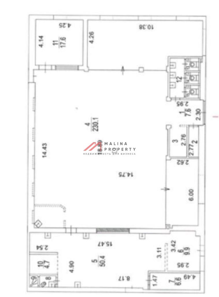 Продажа здания с магазином Пятерочка на Ленинском проспекте