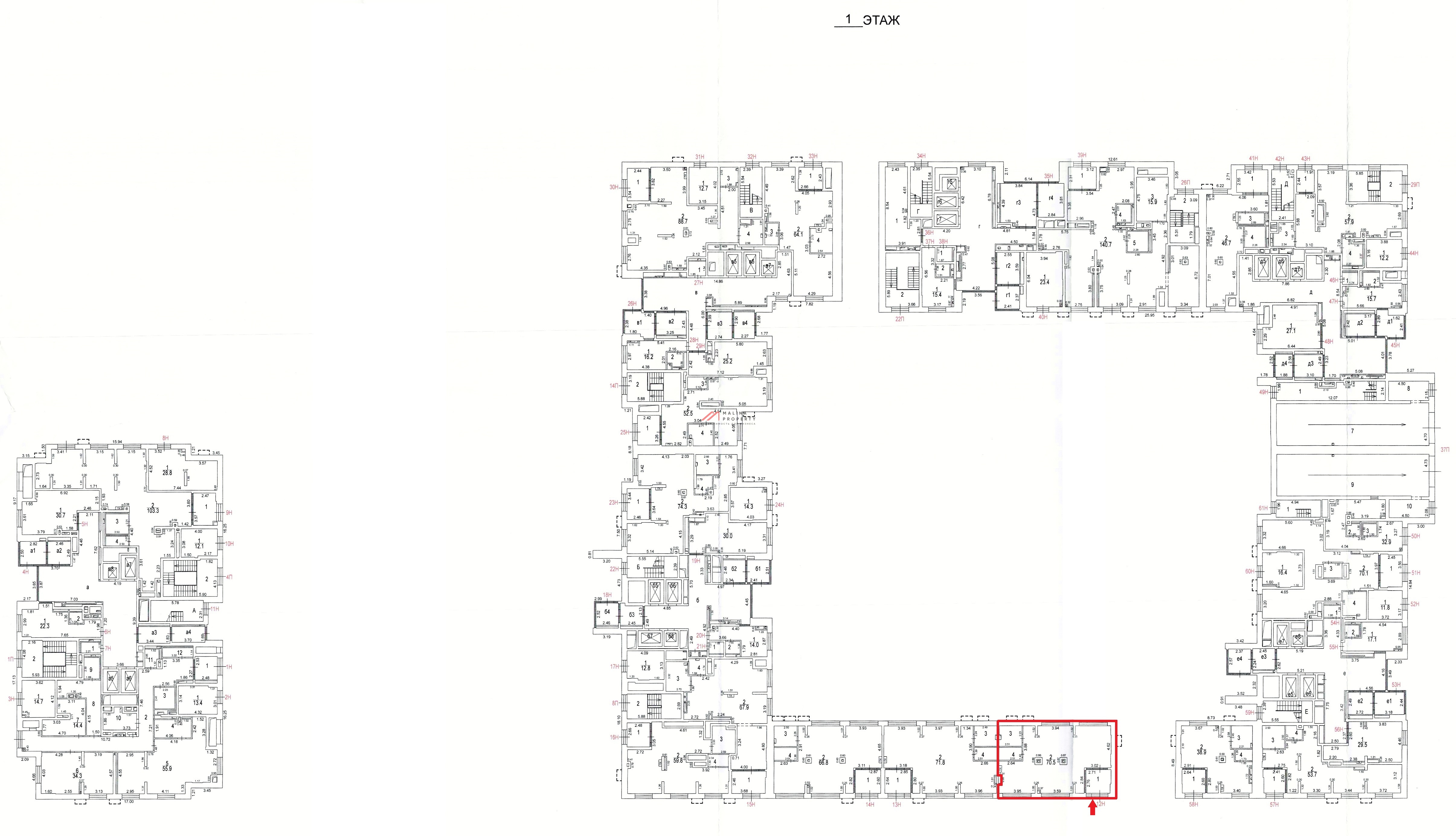 Продажа торгового помещения в новом доме