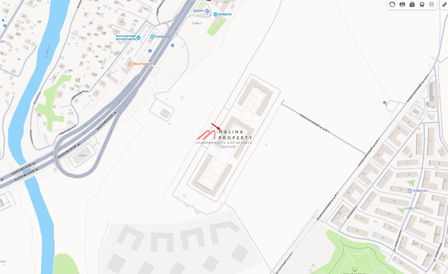 Аренда торгового помещения в ЖК "Заречный"