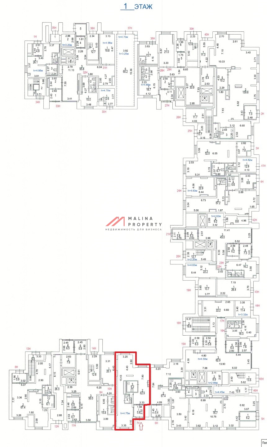 Аренда помещения в Новогиреево