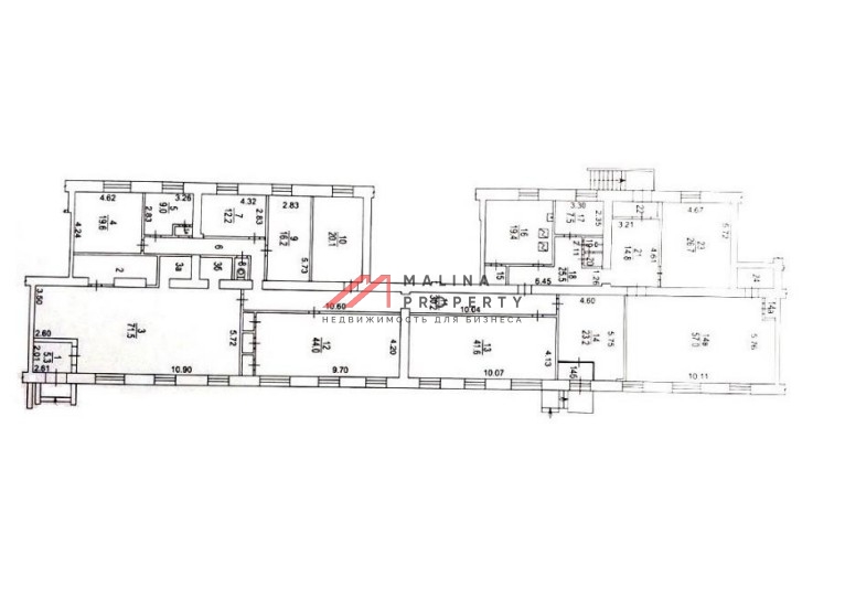 Продажа торгового помещения с супермаркетом Магнит