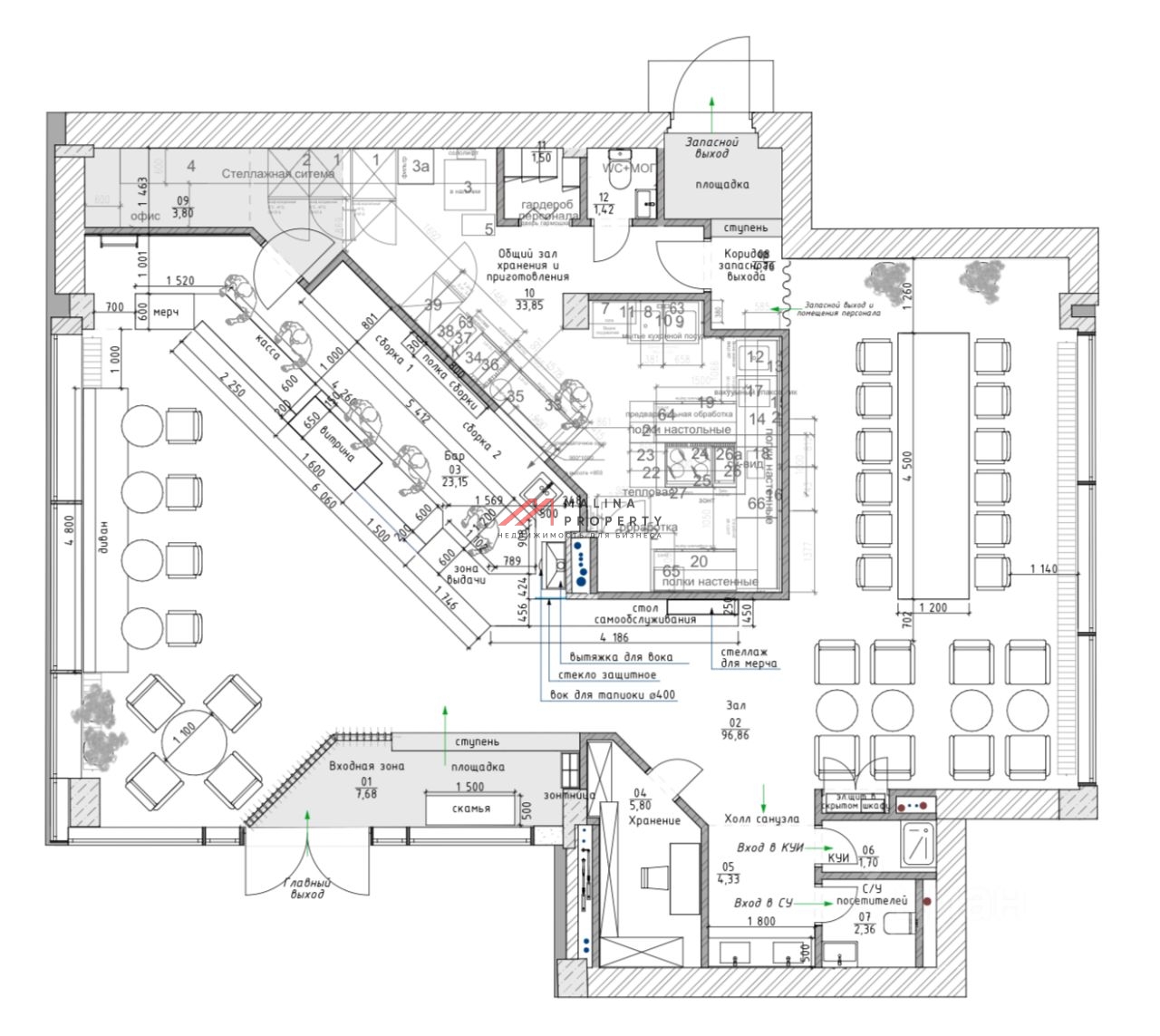Продажа торгового помещения в ЖК "Lucky" 