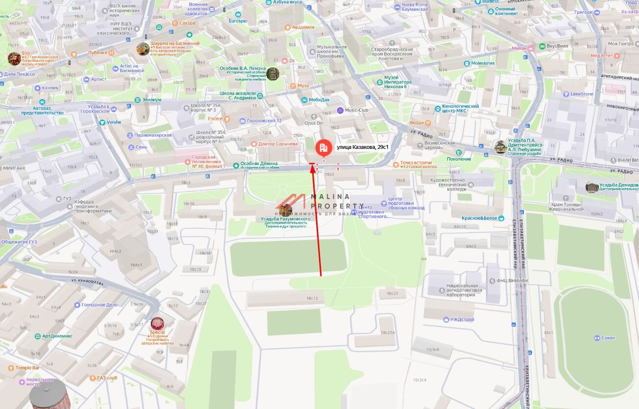 Продажа торгового помещения с арендаторами на Казакова 