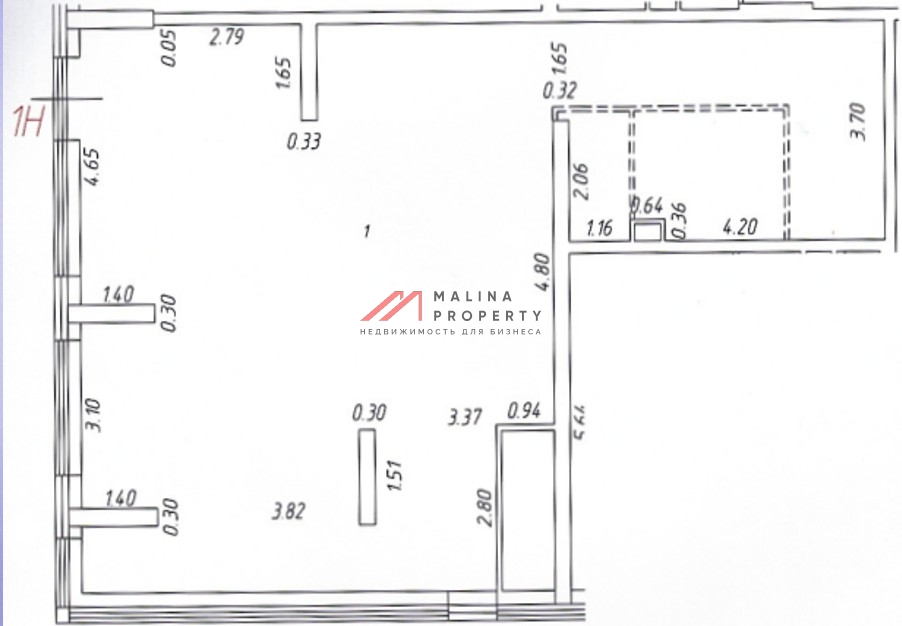 Продажа помещения в жилом комплексе "Символ"