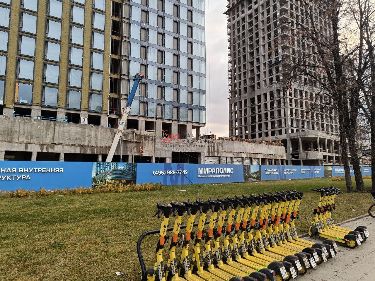 Продажа помещения в ЖК Мираполис, на гипертрафике