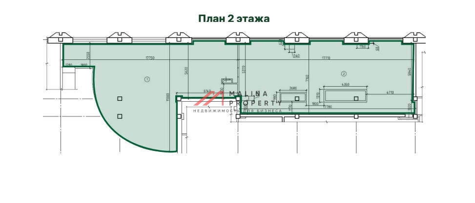 Продажа помещения с арендатором рядом с метро Тульская