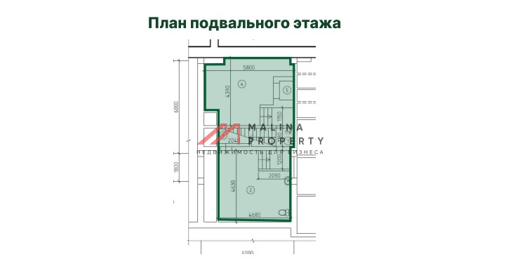 Продажа помещения с арендатором рядом с метро Тульская