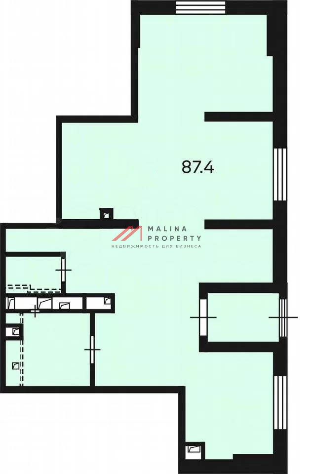 Продажа торгового помещения в новом доме