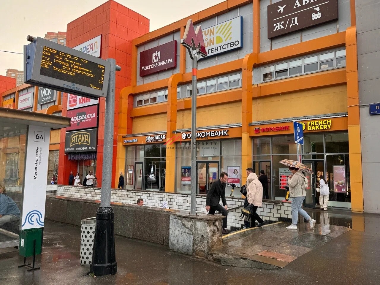 Продажа помещения с арендатором банк 