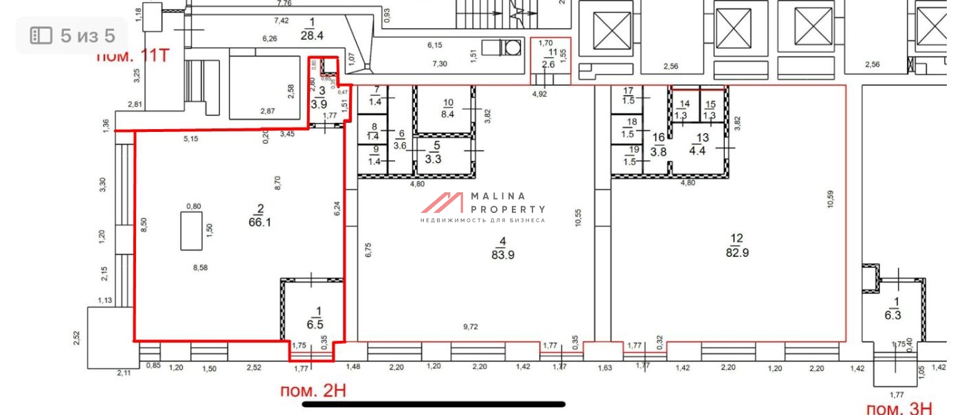 Продажа торгового помещения на Серебрякова