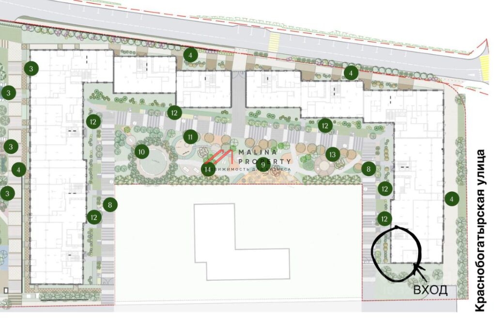Аренда торгового помещения в ЖК Преображенская площадь