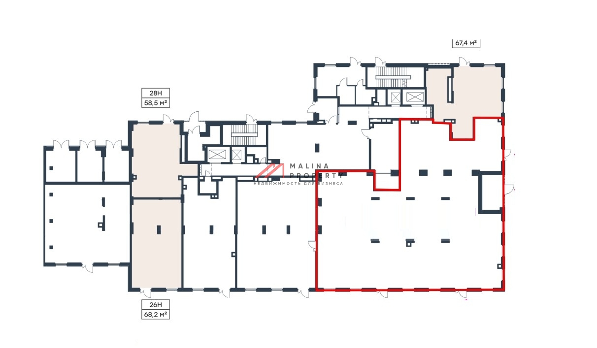 Продажа торгового помещения с супермаркетом Пятерочка