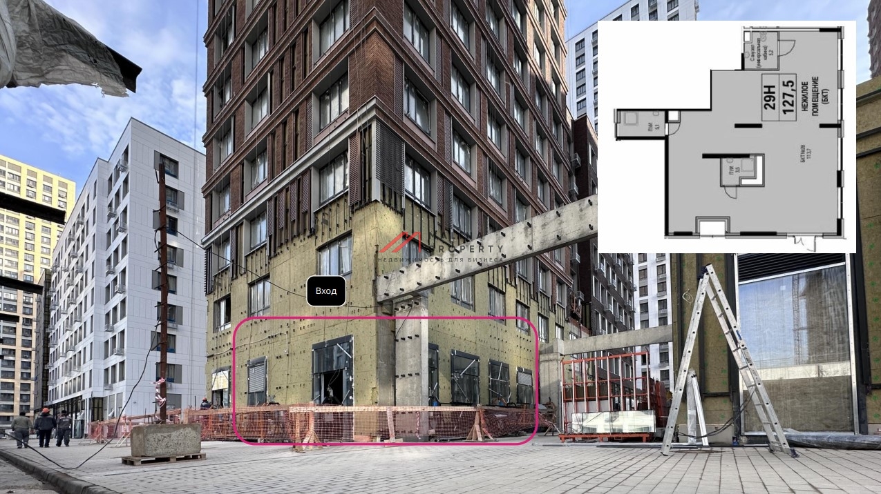 Продажа торгового помещения в ЖК "Сиреневый парк" 