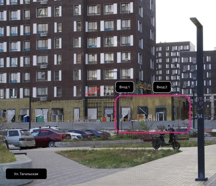 Продажа торгового помещения в ЖК "Сиреневый парк" 