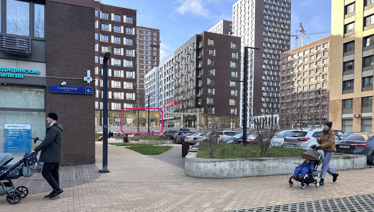 Продажа торгового помещения в ЖК "Сиреневый парк" 