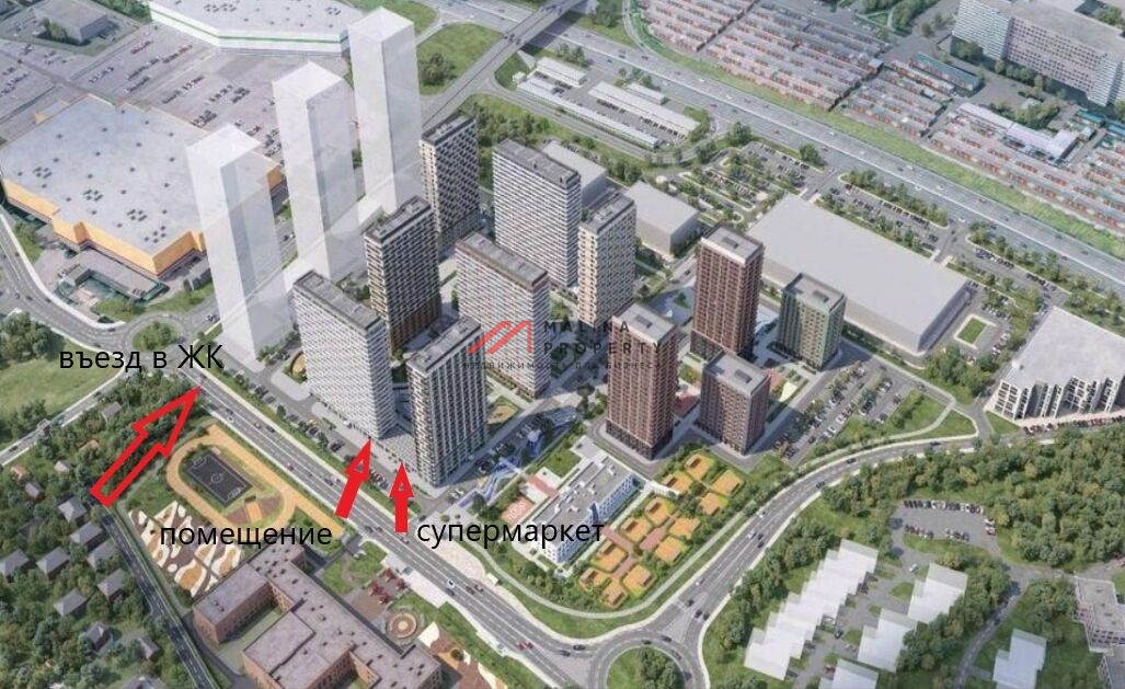 Продажа торгового помещения в ЖК "Квартал Строгино"