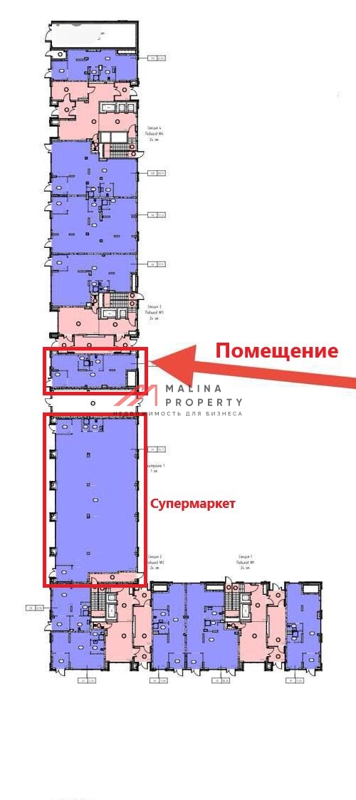 Продажа торгового помещения в ЖК "Квартал Строгино"