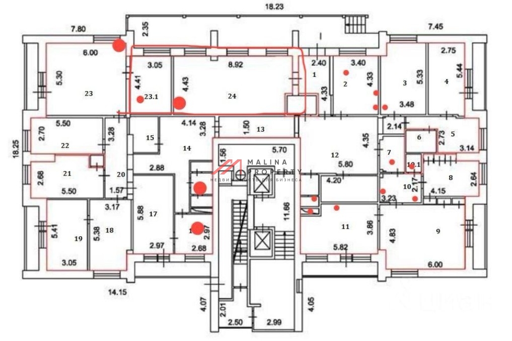 Продажа помещения с арендатором в районе метро Динамо