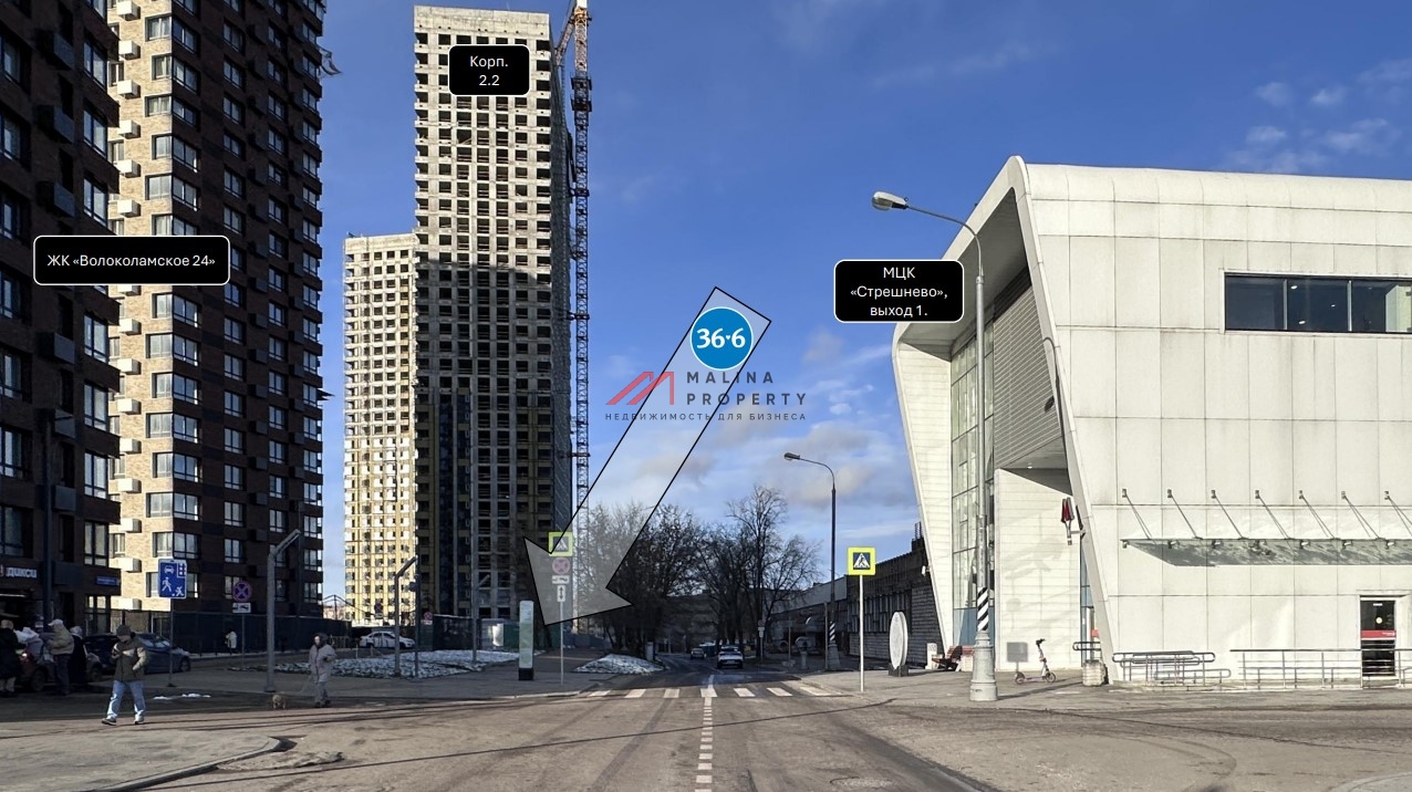 Продажа помещения c арендатором аптека в ЖК "Moments"