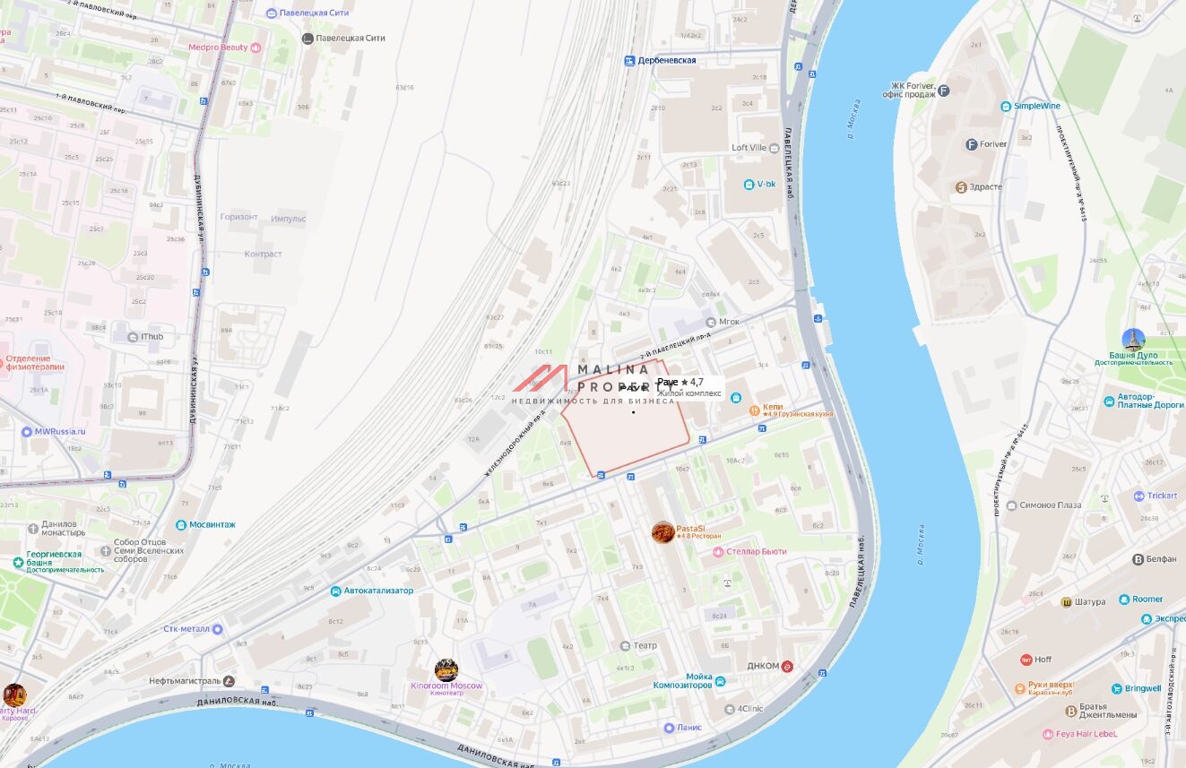 Продажа торгового помещения в ЖК "PAVE" 