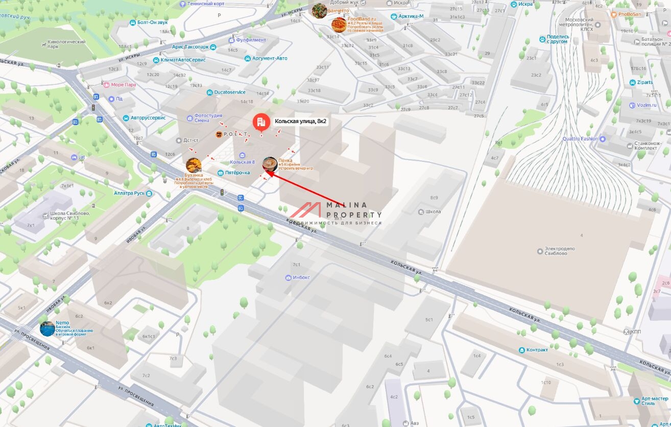 Аренда помещения в новом жилом комплексе