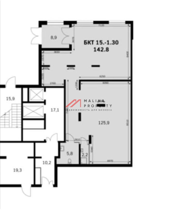 Продажа торгового помещения в ЖК "Римский"