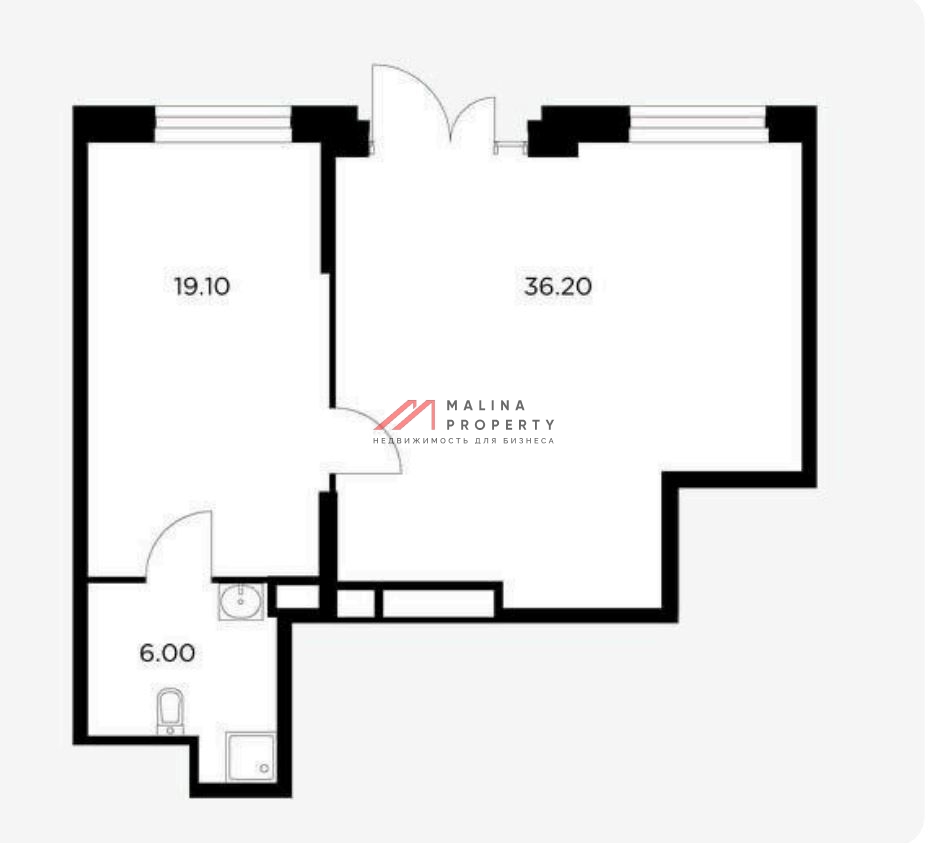 Продажа помещения с аптекой "ГорЗдрав" в ЖК Белый град